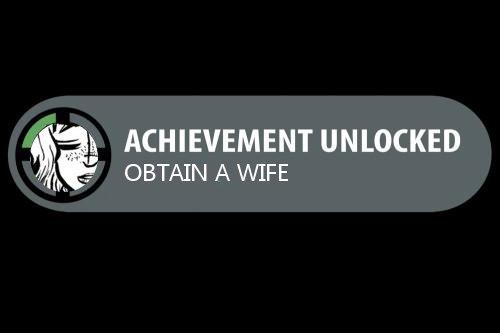 Obtained a Wife Achievement 
